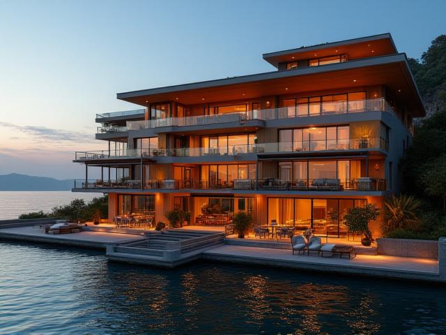Waterfront condo